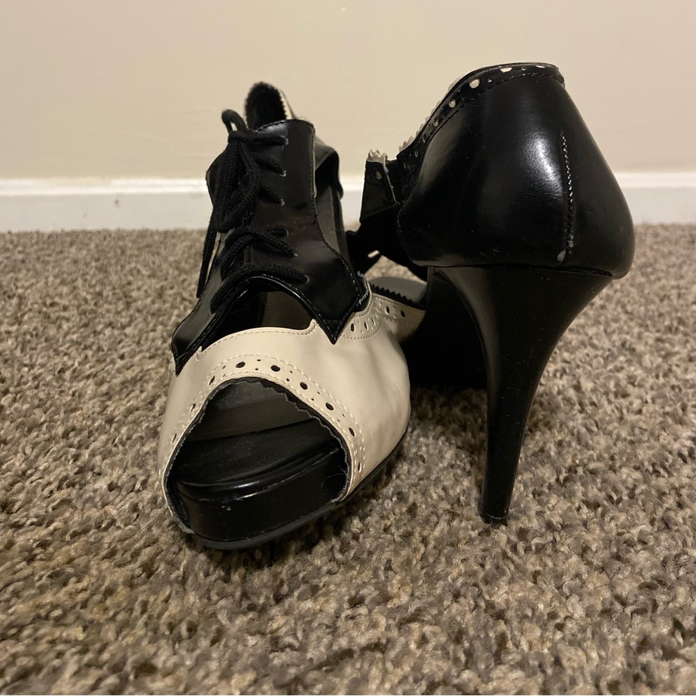Stylish heels.